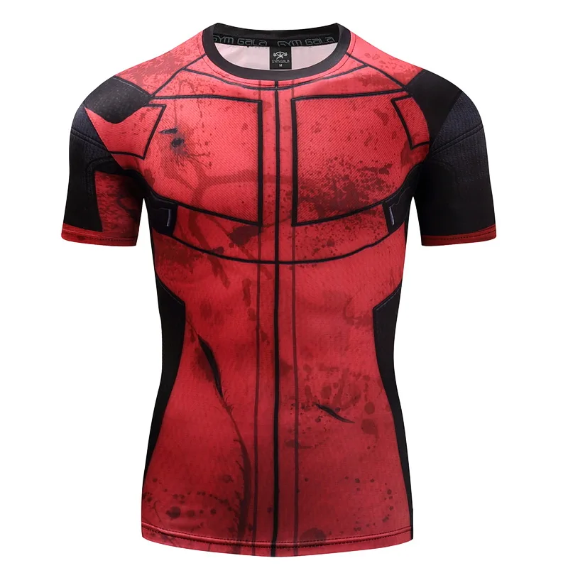 

Avengers 4 Endgame Quantum War 3D Running T-Shirt Compression Tights Men Fitness Breathable Sport Rashgard Gym Cycling Clothing