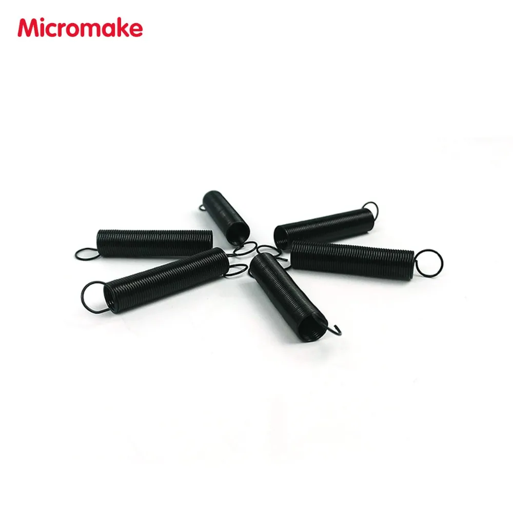 

Micromake 3D Printer Parts Extension Spring 6pcs/lot Used for Kossel Delta 3D Printer Push Rod Damping Shock-absorbing