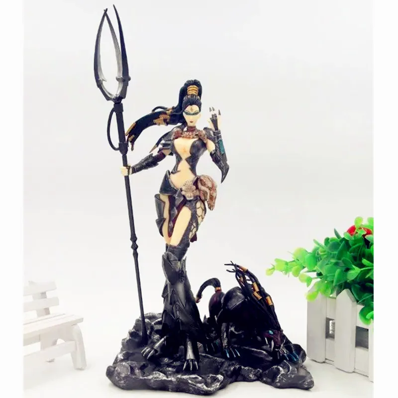 

Anime Figures LOL Leopard Woman Nidalee Huntress PVC Action Figure Collection Model Toy G1912