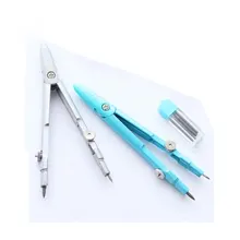 Цельнометаллический математический компасный инструмент для рисования с Lead Core Learning канцелярские принадлежности офисные принадлежности