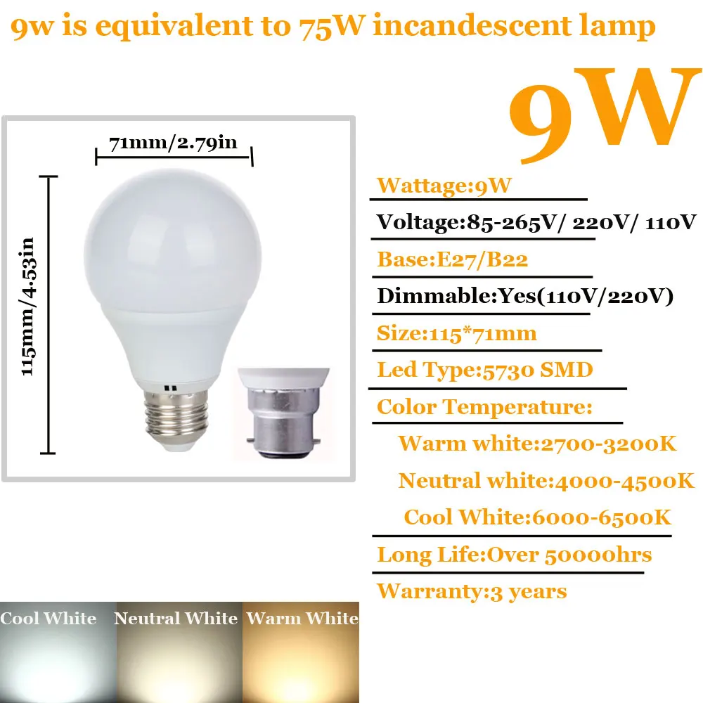 RP0407 LED Globel Bulb Light-K[S (24)