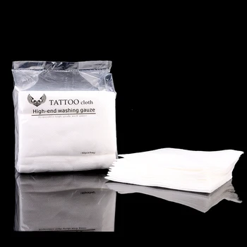 

50pcs/bag Tattoo Cleaning Paper Disposable Disinfectant Paper Towels Tattoo Cleaning Tool for Tattoo Kits TA293