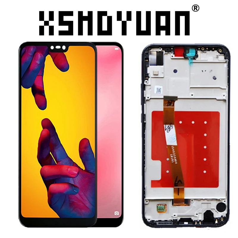 5 84 ''дисплей для Huawei P20 Lite/Nova 3e LCD с кодирующий преобразователь сенсорного