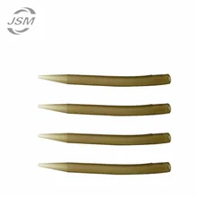 JSM 30 шт./лот Карп Рыболовный крючок, препятствующие спутыванию трубки, прозрачная резиновая приманка для карпа Вертлюги, соединительные инструменты для ловли карпа