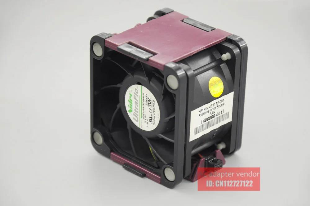 

Для серверов HP DL380G6 380G7 385G6 388G7 fan 496066-001 463172-001