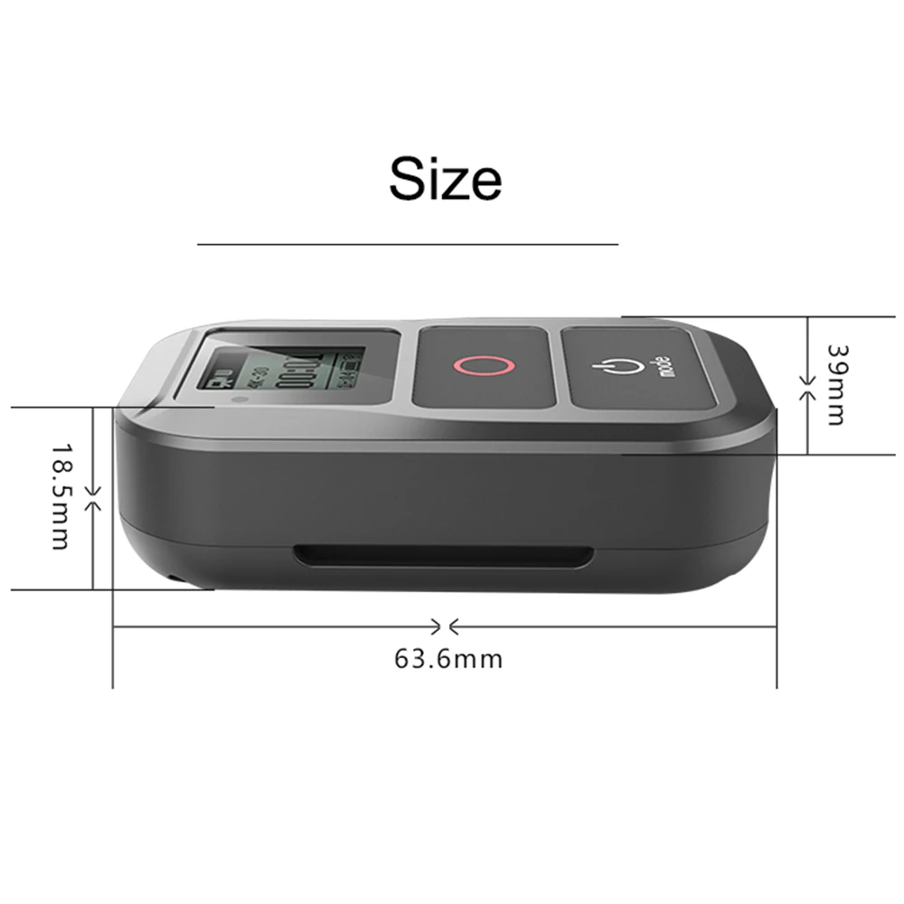 For GoPro Hero 6 5 Remote and AHDBT-501 Battery 3 Slots Charger W Waterproof WiFi Remote Control Accessories For GoPro Hero 56 (5)