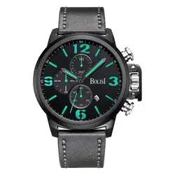 Relogio Masculino 2018 часы Для мужчин s часы лучший бренд класса люкс кварцевые часы Для мужчин Водонепроницаемый спортивный хронограф наручные