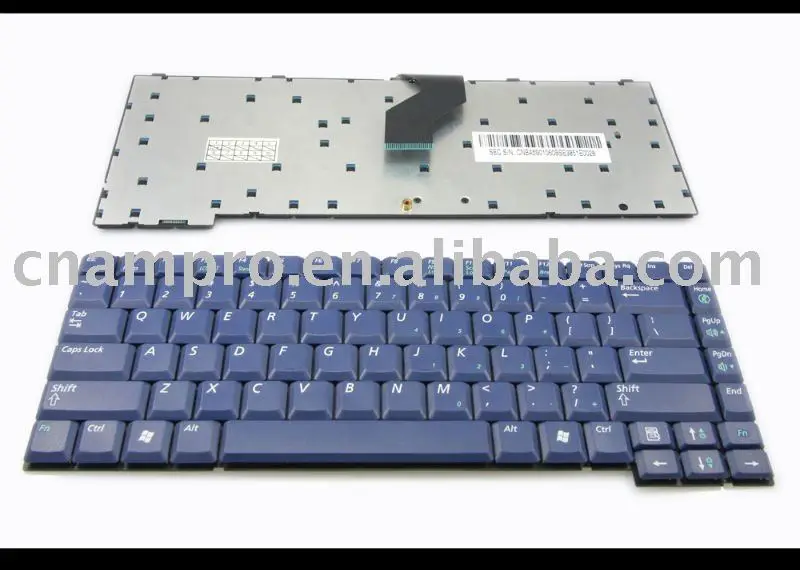 New Laptop keyboards for Samsung V20 V25 Blue USin Replacement