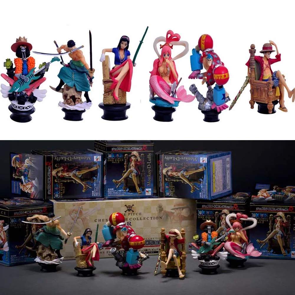 Buy Good PVC 6 Styles One Piece Action Figure Chess