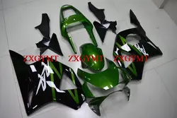 Комплект обтекателей для Honda Cbr954RR 2002-2003 кузов CBR900 954 2002 зеленый черный обтекатель CBR 954 RR 02