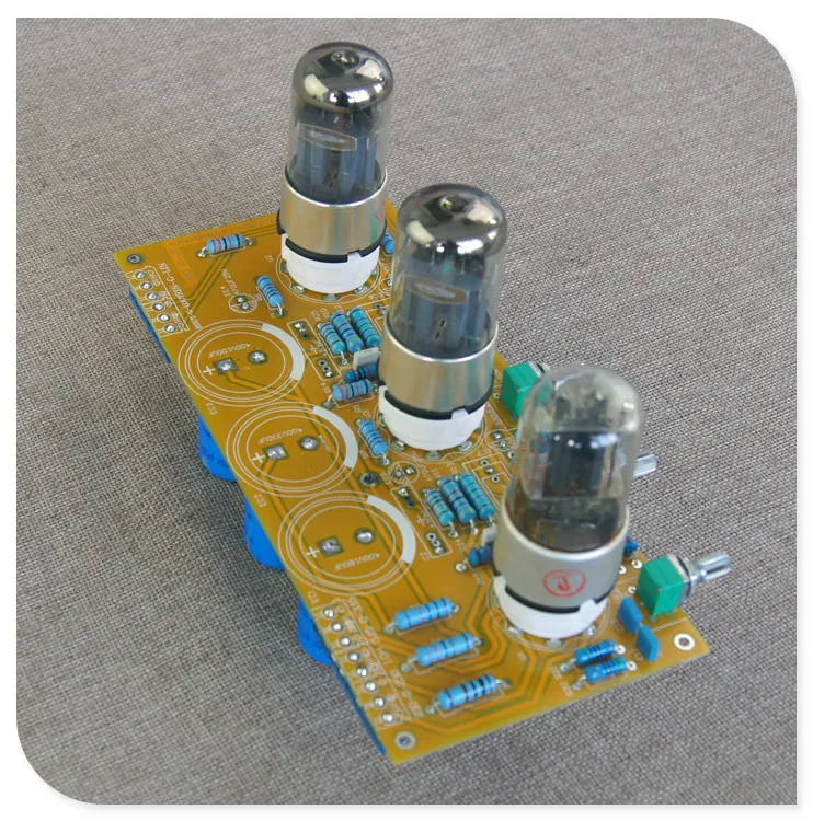 6Z5 трубка выпрямления 6N8P ламповый усилитель предусилителя вакуумная трубка предусилитель доска с тональным сигналом