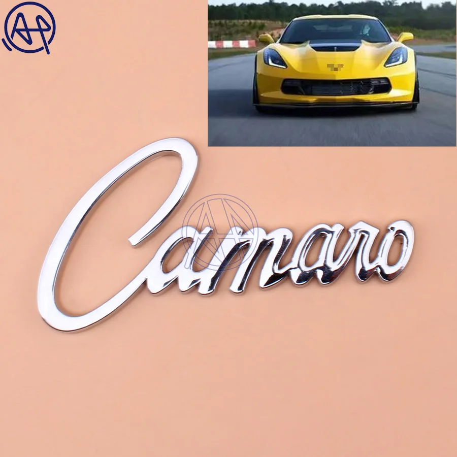 1 шт. стайлинга автомобилей 3D Camaro автомобиль сзади Средства ухода за кожей
