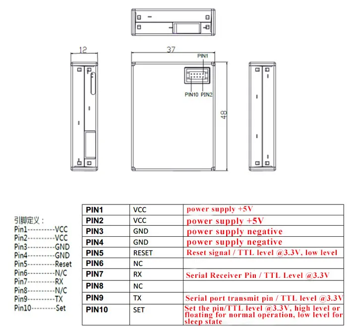 PMS5003 PMS7003 PMS5003ST PMS3003 PMSA003 модуль датчика PM2.5 частиц воздуха пыли цифровой лазерный датчик электронный DIY