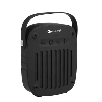 

NewRixing NR-4014 Wireless Bluetooth Speaker Portable Stereo Sound Box Bass Subwoofer FM Radio AUX IN TF Card Slot Microphone