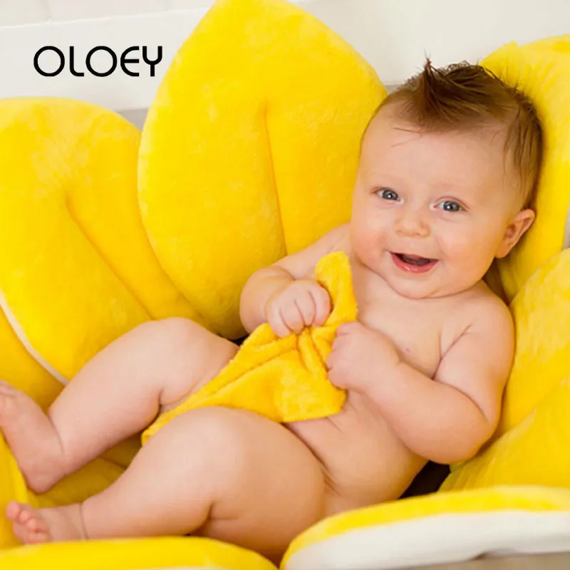 OLOEY الطفل حمام سادة زهرة تزهر حمام الرضع طوي حوض سادة طفل بالوعة دش الوليد اللعب الحصير عباد الشمس وسادة حصيرة OLOEY الطفل حمام سادة زهرة تزهر حمام الرضع طوي حوض سادة طفل بالوعة دش الوليد اللعب الحصير عباد الشمس وسادة حصيرة