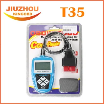 

2016 Leagend QUICKLYNKS VAG Mini CAN OBDII Scanner T35 VAG Code Reader For VW &Audi Multi-language Auto Diagnostic Tool