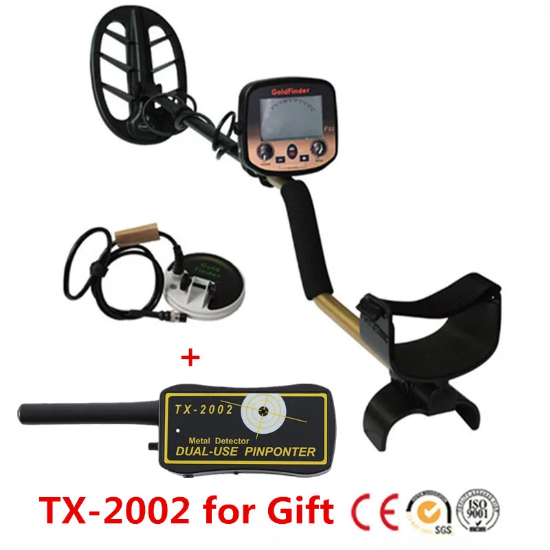 

Professtional Underground Gold Digger Metal Finder Detector FS2 Treasure Hunter With LCD Display Headphone Silver Coins Detector