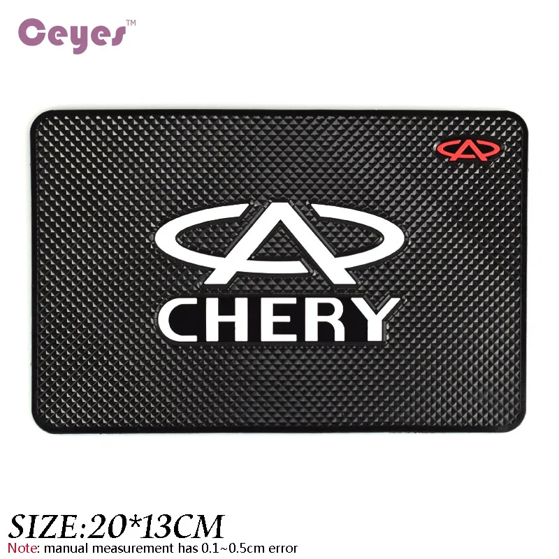 Автостайлинг CEYES нескользящий коврик аксессуары для интерьера подходит Chery A1 A3