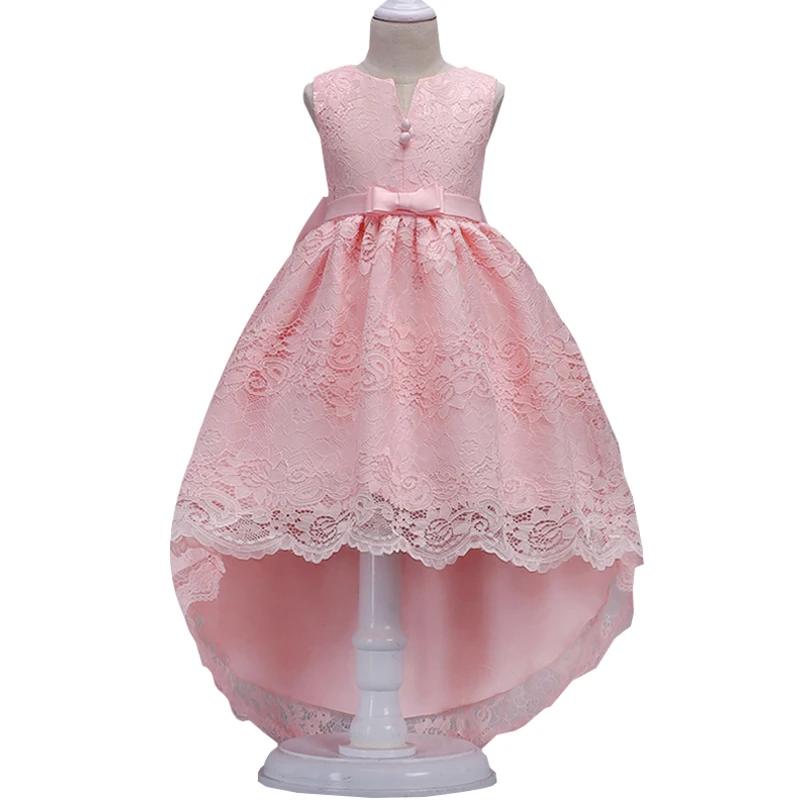 

Kid Girls Wedding Flower Girl Dress Elegant Princess Party Trailing Pageant Formal Bridesmaid Wedding Dress