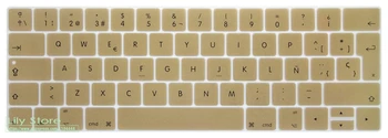 

EU/UK Spanish Language Touch Bar Keyboard Skin Silicone Cover for Newest 2017 / 2016 with Multi Touch Bar Macbook Pro 13" 15"