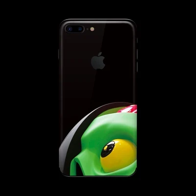 Наклейка на телефон для Apple 6/6S 7 8 Plus, наклейка на телефон для iPhone X XR Xs Max, защита задней крышки, пленка с бесплатной прозрачной крышкой