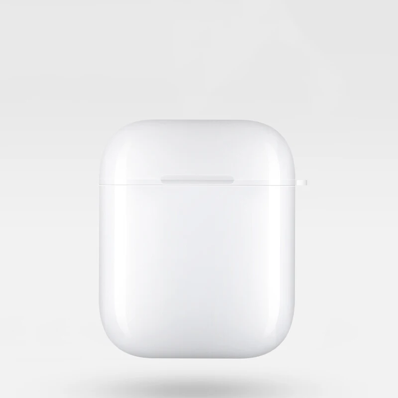 Для Apple защитный чехол для airpods Беспроводная зарядная коробка для iPhone 7 plus для iPhone X 8 plus анти-капля коробка для хранения аксессуары - Цвет: White