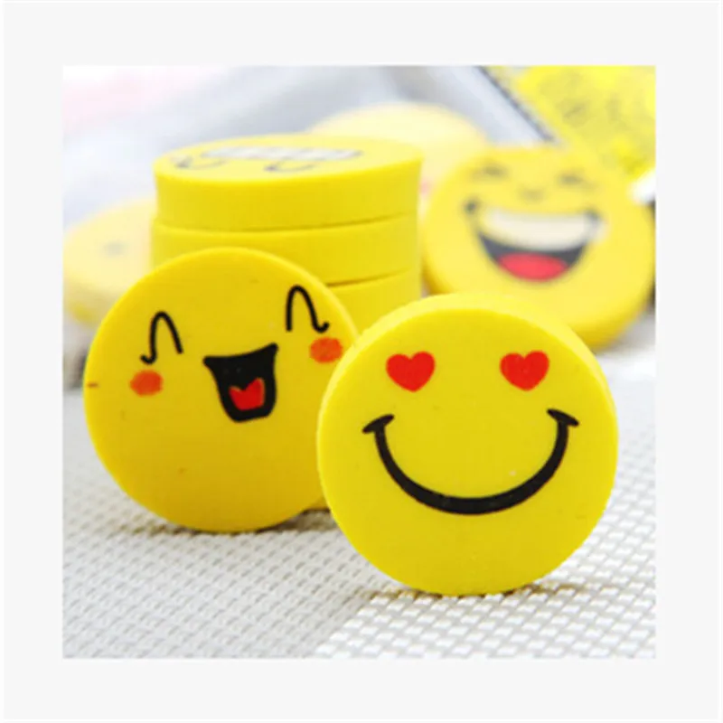جديد حار 4 قطعة الوحدة جديد جميل مضحك ابتسامة الوجه ممحاة الجدة المطاط ممحاة محايات للأطفال Kawaii حجم صغير للأطفال الهدايا 7 63 Smile Faces Erasers Erasers For Kidsface Eraser Aliexpress