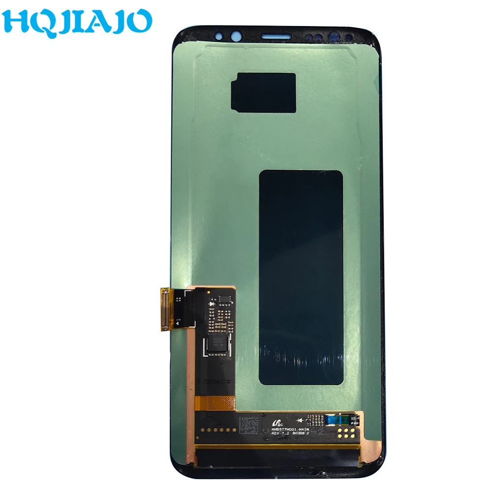 ЖК экран Super AMOLED для Samsung S8 G950 G950F дисплей сенсорный дигитайзер Galaxy с рамкой|Экраны