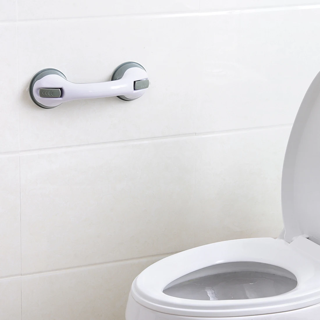 Нескользящая Поддержка Туалет Ванная комната поручень для пожилых детей Детская безопасность помощь ручка Вакуумная присоска поручни