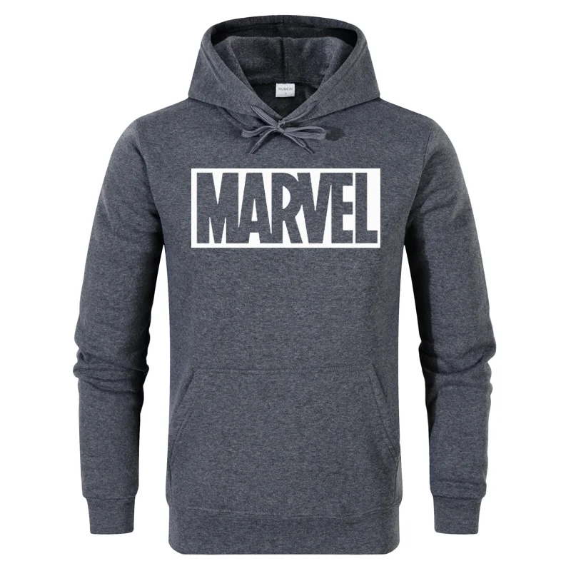 AIANXIN 2019 New Marvel Letter Print Black Sweatshirt Men Hoodies Fashion Solid Hoody Men Pullover Men's Tracksuits male coats
