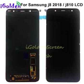 

6.0'' Amoled screen For Samsung Galaxy j8 2018 j810 LCD Touch Screen Digitizer Assembly For SM-J810 LCD Display