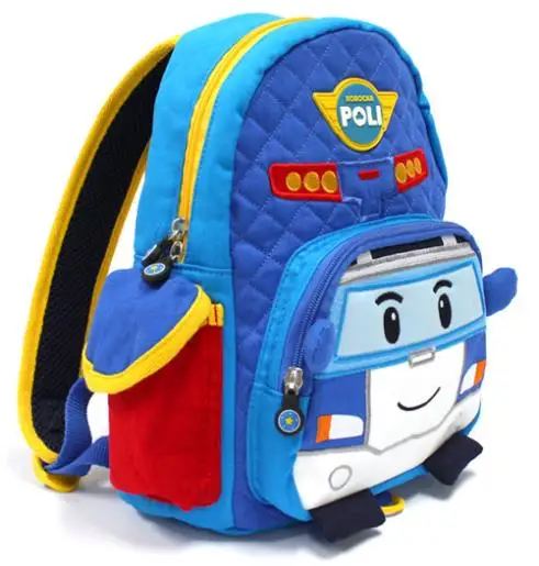 Kindergarten Printing Backpack Children School Bags For Boys Cute Schoolbags Canvas Rucksack cute Cartoon Car Kids bookbags