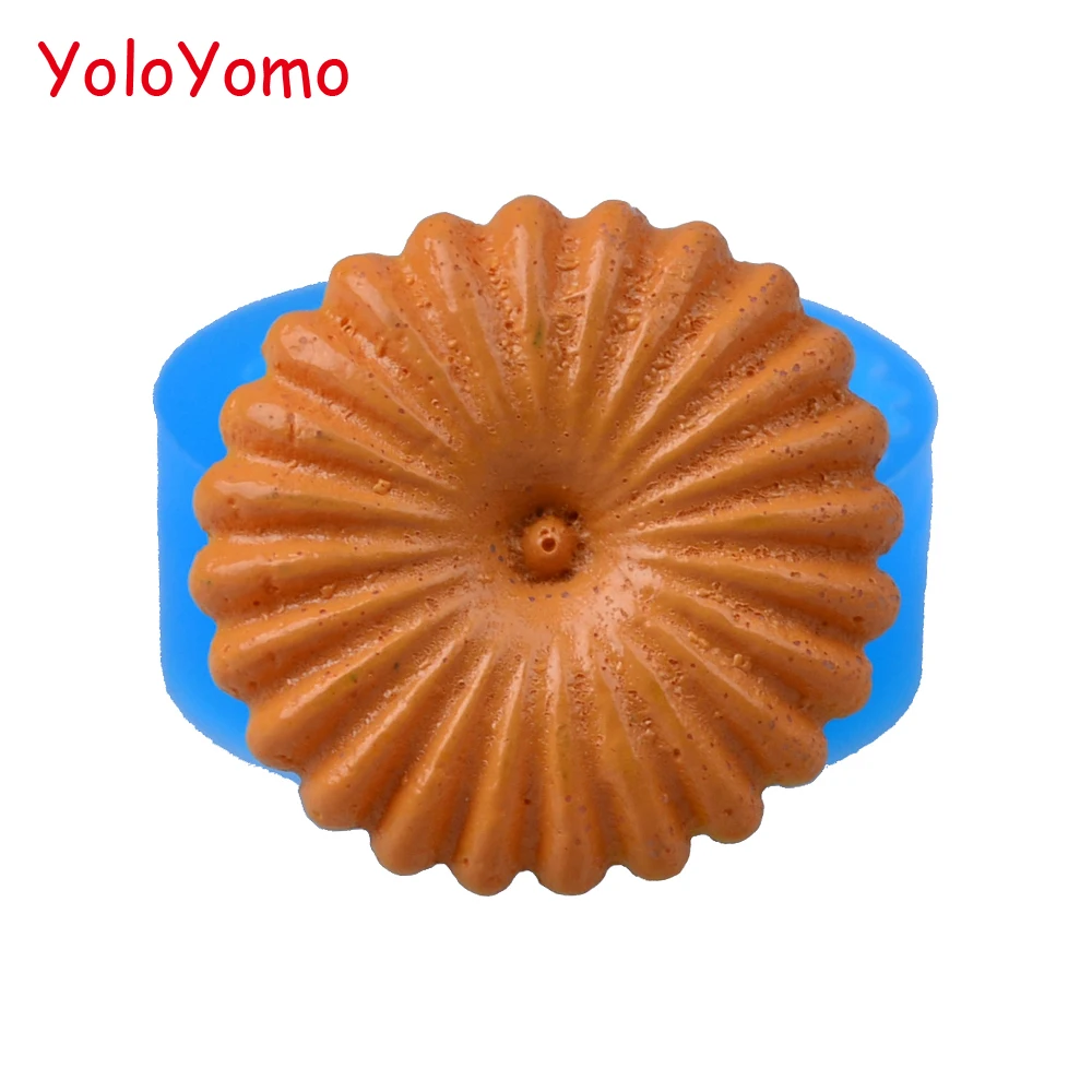 

Q036YL 26.6mm Round Cookie Silicone Mold - for Dessert, Fondant, DIY Biscuit Baking, Resin Polymer Clay, Gum Paste, Food Safe