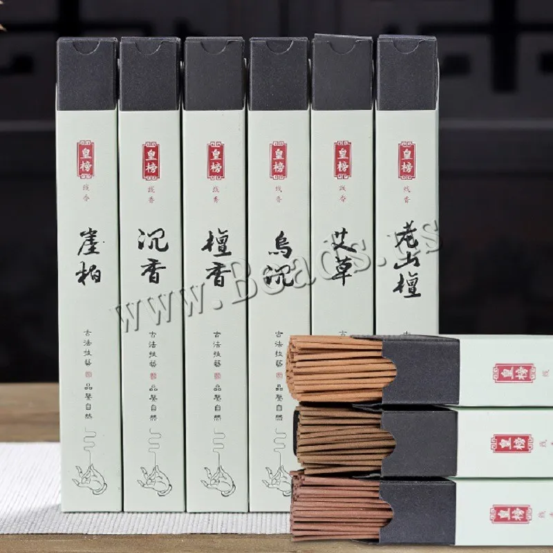 

Approx 120PCs/Box Incense Sticks Natural Aroma Clean Air Indoor Spices Sandalwood Mixed Scent Aromatherapy Fresh Air Aroma Spice