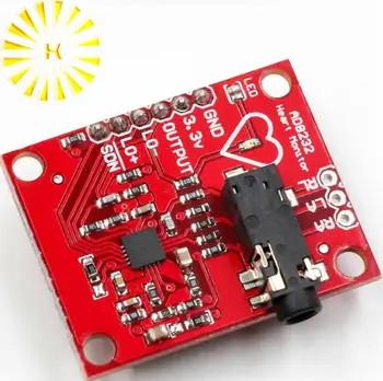

Ecg module AD8232 ecg measurement pulse heart ecg monitoring sensor module kit