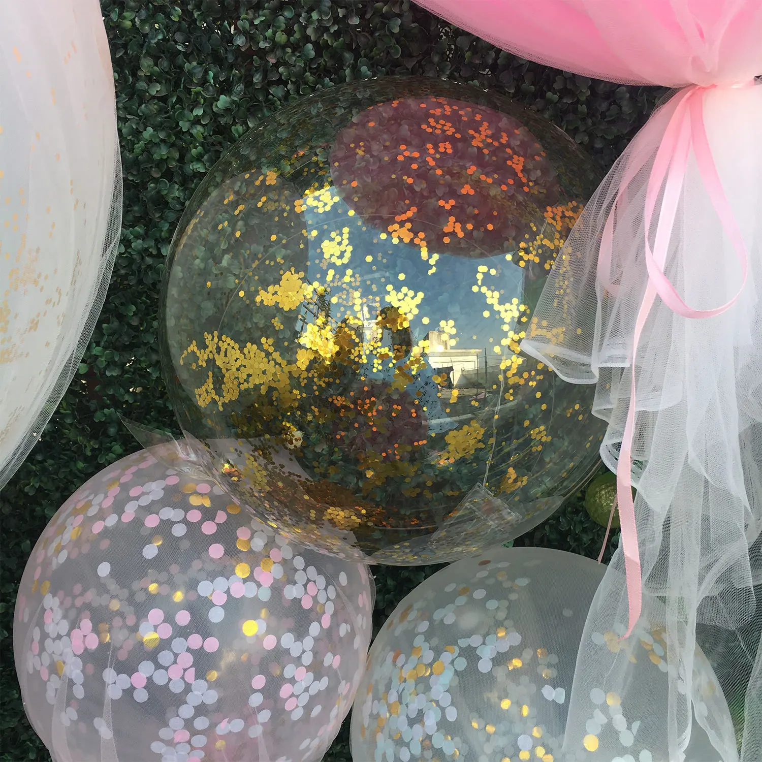 DIY Свадебные украшения для дня рождения 10 г блестящая пудра для светящиеся воздушные шары Bobo перо прозрачный ПВХ воздушные шары вечерние украшения