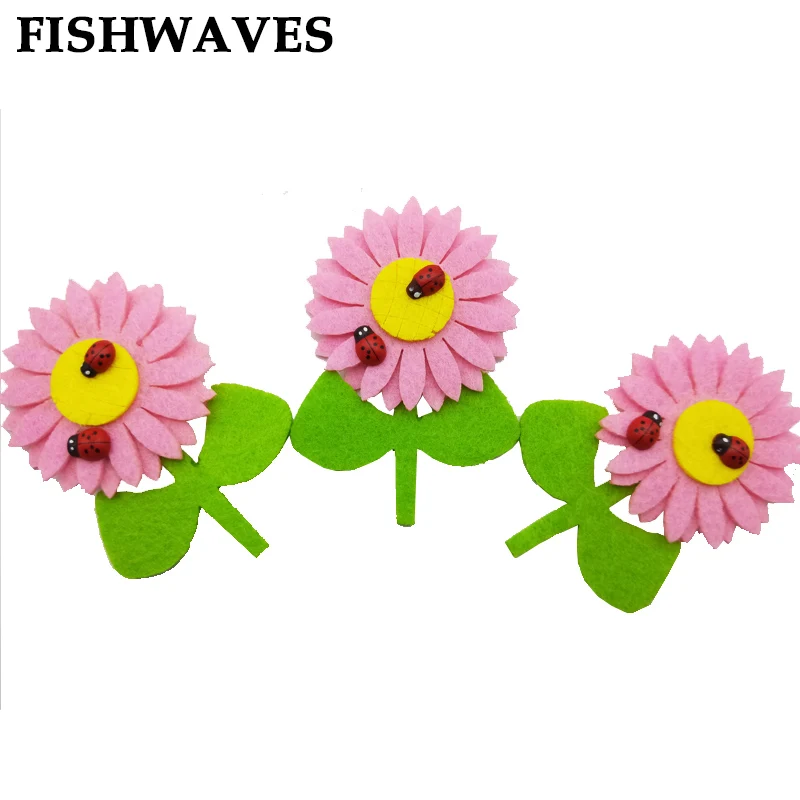 FISHWAVES мультфильм жук бесплатно резки валяния для детей Домашние стены Diy ребенок детский сад украшения цветок валяния фельты