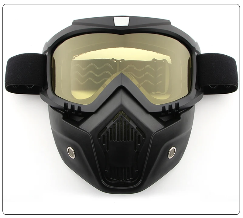 Ветрозащитные лыжные очки Защита от пыли защита для лица для езды на велосипеде маска для всего лица Теплые очки велосипедные маски с УФ-очками