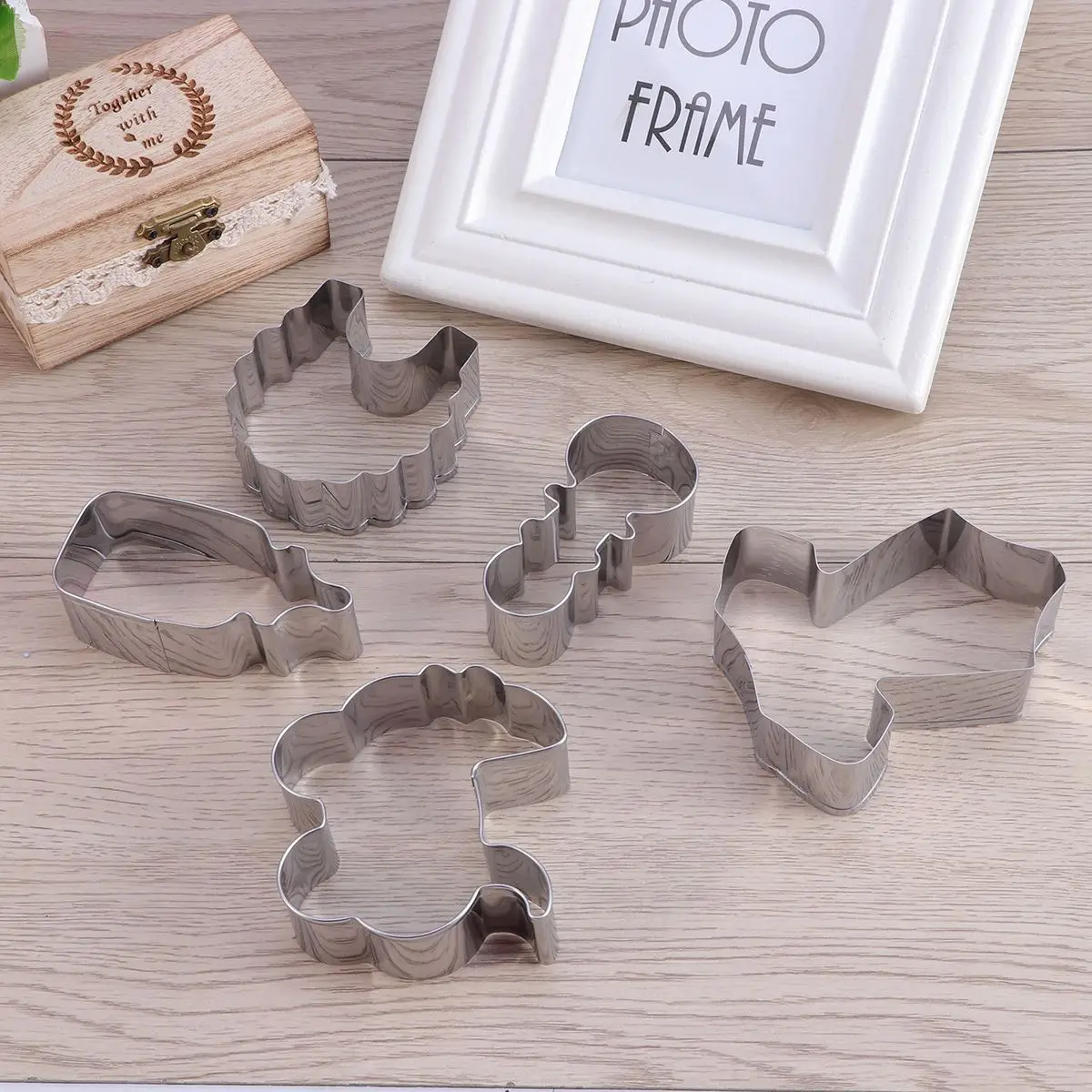 5 шт./компл. резак для печенья DIY Прекрасный из нержавеющей стали детского душа