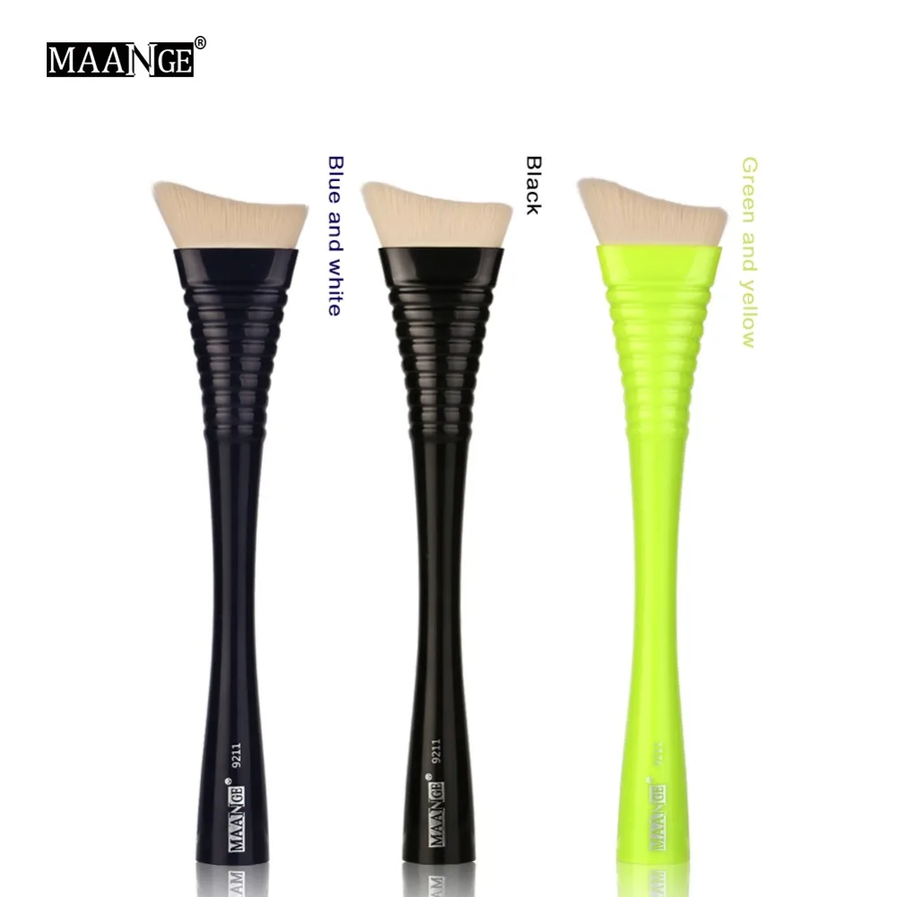 1Pcs Professional Small Flat Powder Blusher Brush Foundation Blush