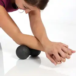 Мяч для фитнеса и йоги массажный гимнастический мяч в форме арахиса ролик плеча сзади средства ухода за кожей шеи и ног реабилитации Training