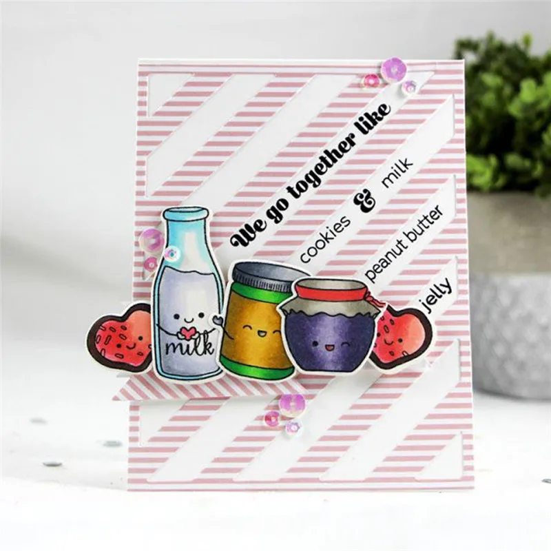 Диярты бутылки пить молоко металла резки штампы DIY Скрапбукинг Ремесло 105*87 мм