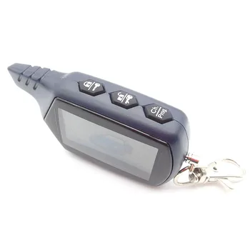 

B9 Starline B9 LCD Remote Controller For Two Way Car Alarm Starline B9 Twage Keychain Russian Version