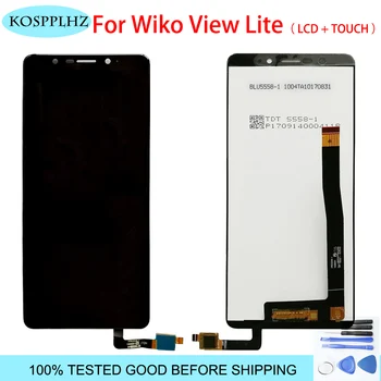 

KOPPLHZ original 100% tested For wiko view lite LCD Display+Touch Screen Digitizer Glass Panel Replacement 5.0 inch + tools