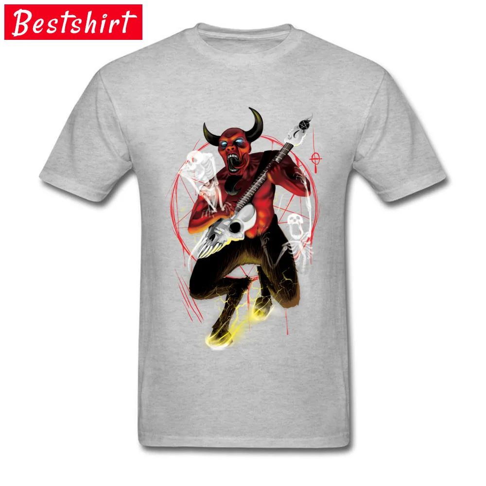 Rock Off Tops Shirts New Coming Round Neck Leisure Short Sleeve 100% Cotton Male Tshirts Comics Tee-Shirts Free Shipping Rock Off grey