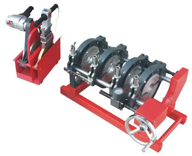 US $750.00 SWTB16063MS FOUR CLAMPS HDPE PIPE BUTT FUSION WELDING MACHINE