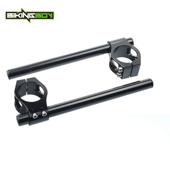 

High Quality HOT SALE CNC 45MM Clip On Ons handlebar handle bar For Triumph T509 T595 955i