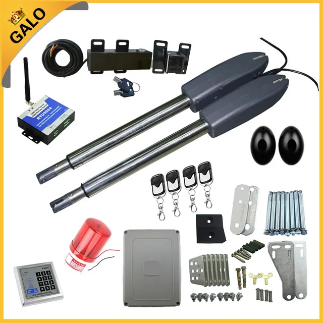 Buy Wireless remote control Heavy Duty Automatic Double Swing Driveway Gate