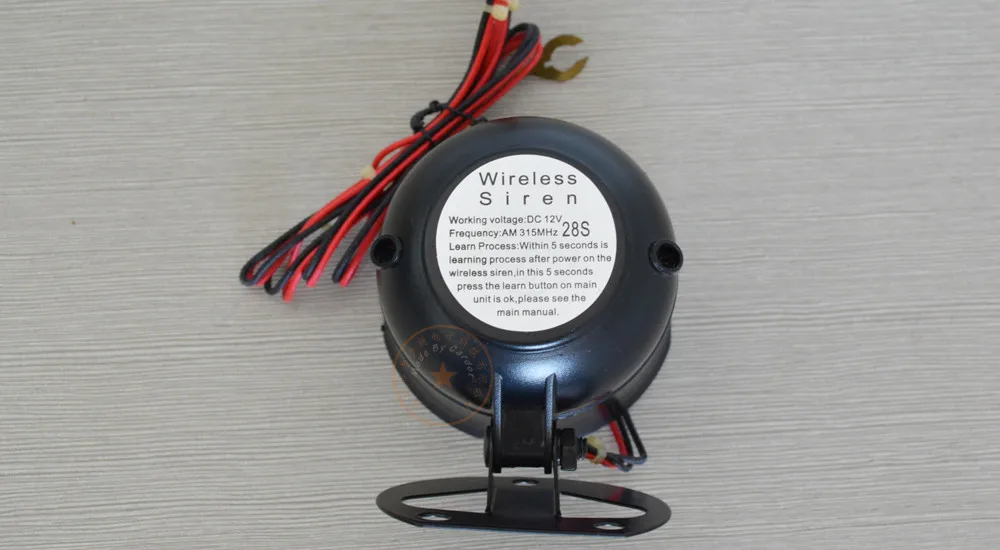 Wireless Diy 2 Way Car Alarm System With Shock Sensor Alarm And