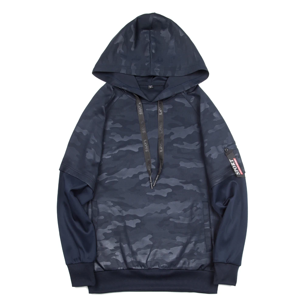 Men Sports Suit Spring and Summer New Men's Camouflage Sweater Large Size S-XXL Fashion Hoodies